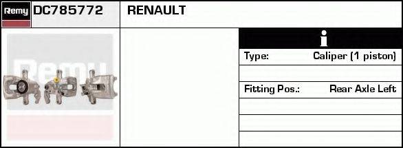 DELCO REMY DC785772 Тормозной суппорт