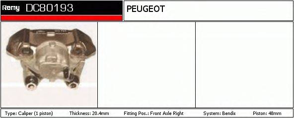 DELCO REMY DC80193 Тормозной суппорт