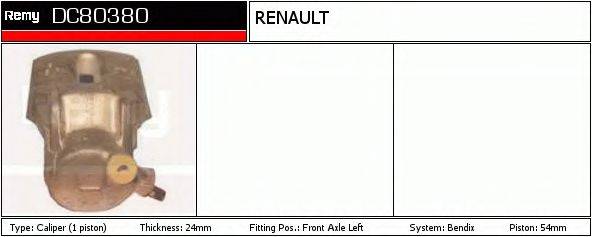 DELCO REMY DC80380 Тормозной суппорт