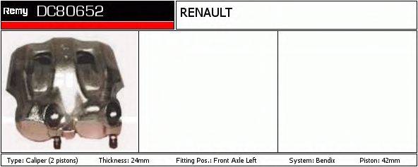 DELCO REMY DC80652 Тормозной суппорт