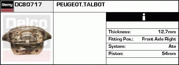 DELCO REMY DC80717 Тормозной суппорт
