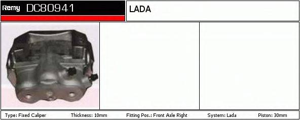 DELCO REMY DC80941 Тормозной суппорт