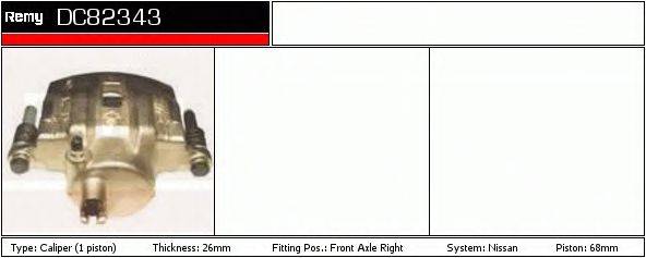 DELCO REMY DC82343 Тормозной суппорт