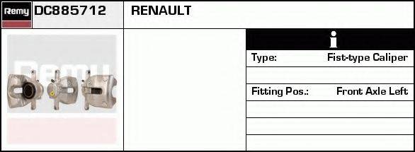 DELCO REMY DC885712 Тормозной суппорт