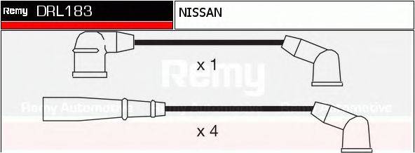 DELCO REMY DRL183 Комплект проводов зажигания