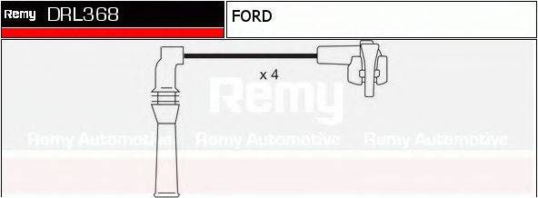 DELCO REMY DRL368 Комплект проводов зажигания