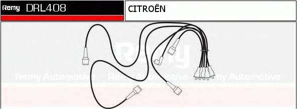 DELCO REMY DRL408 Комплект проводов зажигания