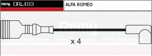 DELCO REMY DRL493 Комплект проводов зажигания