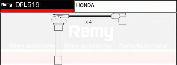 DELCO REMY DRL519 Комплект проводов зажигания