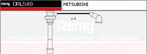 DELCO REMY DRL549 Комплект проводов зажигания