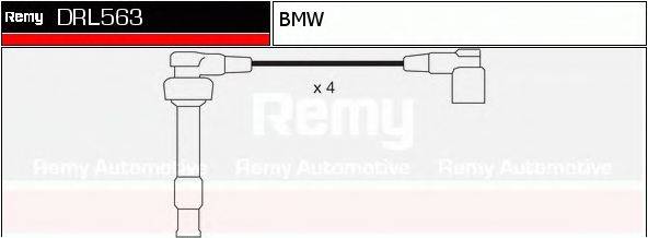 DELCO REMY DRL563 Комплект проводов зажигания