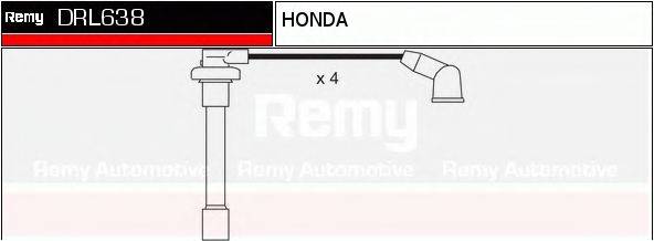 DELCO REMY DRL638 Комплект проводов зажигания