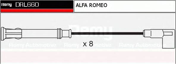 DELCO REMY DRL660 Комплект проводов зажигания