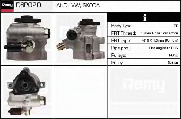 DELCO REMY DSP020 Гидравлический насос, рулевое управление