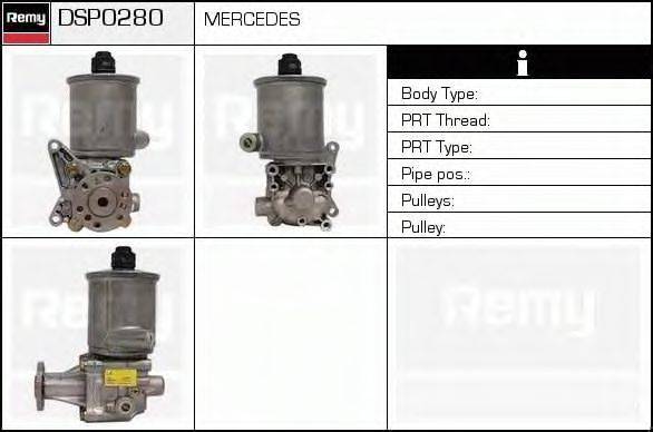 DELCO REMY DSP0280 Гидравлический насос, рулевое управление