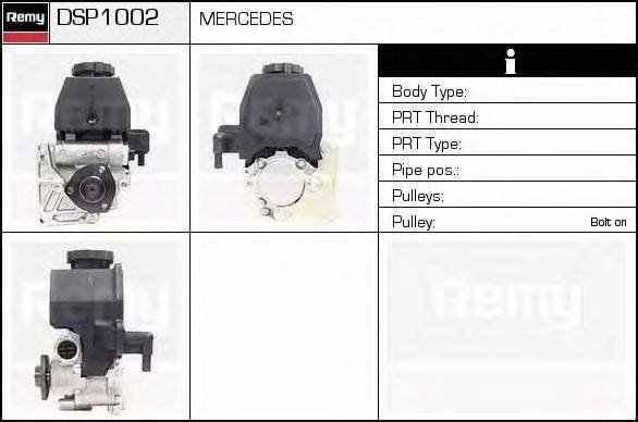 DELCO REMY DSP1002 Гидравлический насос, рулевое управление