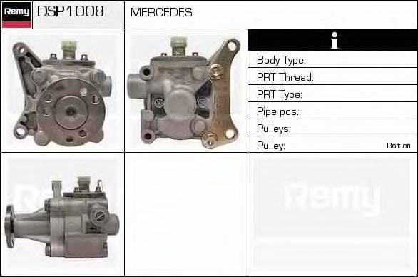 DELCO REMY DSP1008 Гидравлический насос, рулевое управление