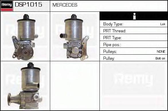 DELCO REMY DSP1015 Гидравлический насос, рулевое управление