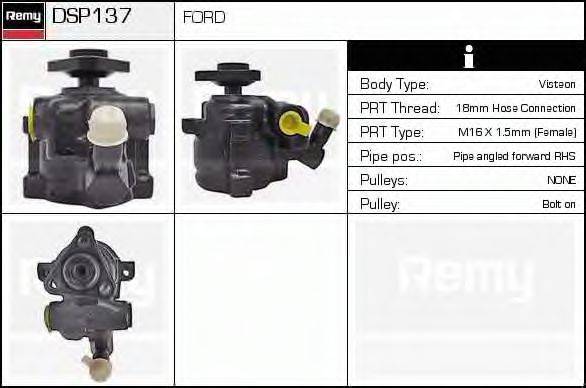 DELCO REMY DSP137 Гидравлический насос, рулевое управление