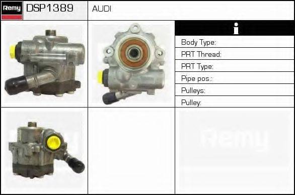 DELCO REMY DSP1389 Гидравлический насос, рулевое управление