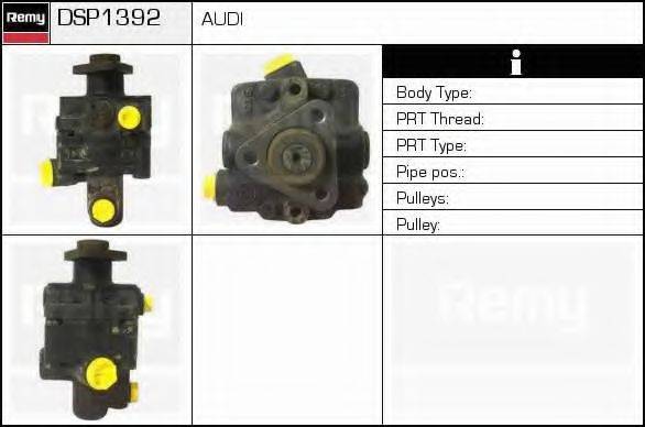 DELCO REMY DSP1392 Гидравлический насос, рулевое управление