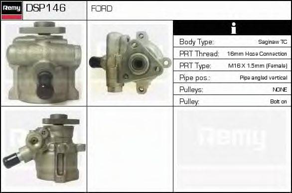 DELCO REMY DSP146 Гидравлический насос, рулевое управление