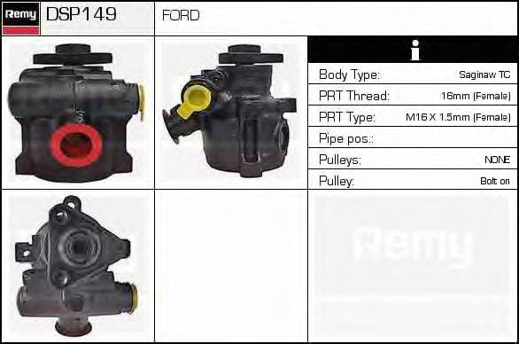 DELCO REMY DSP149 Гидравлический насос, рулевое управление