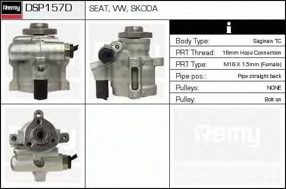 DELCO REMY DSP157D Гидравлический насос, рулевое управление