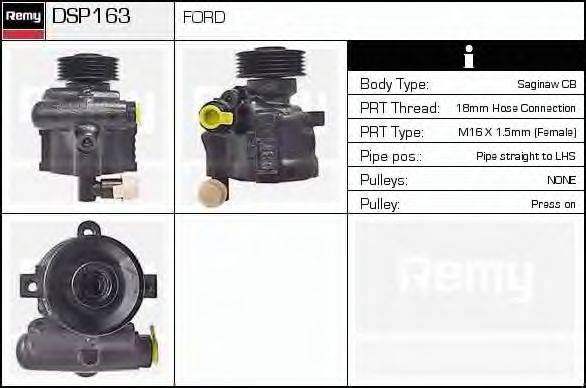 DELCO REMY DSP163 Гидравлический насос, рулевое управление