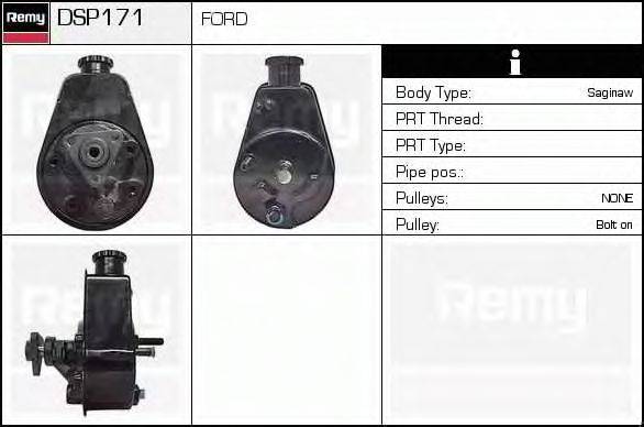 DELCO REMY DSP171 Гидравлический насос, рулевое управление