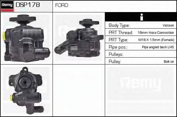 DELCO REMY DSP178 Гидравлический насос, рулевое управление