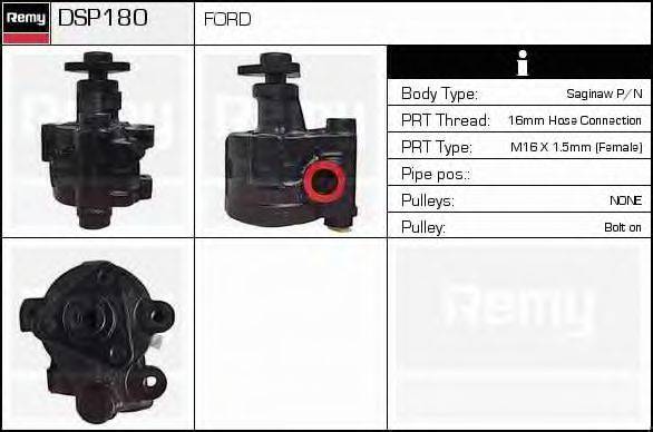 DELCO REMY DSP180 Гидравлический насос, рулевое управление