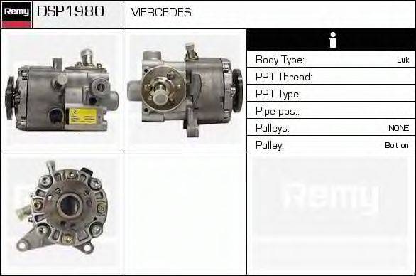 DELCO REMY DSP1980 Гидравлический насос, рулевое управление