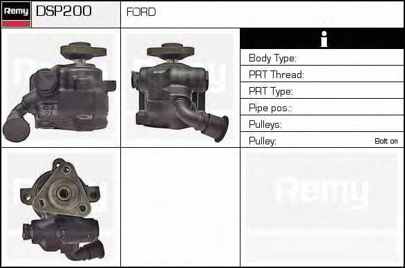 DELCO REMY DSP200 Гидравлический насос, рулевое управление