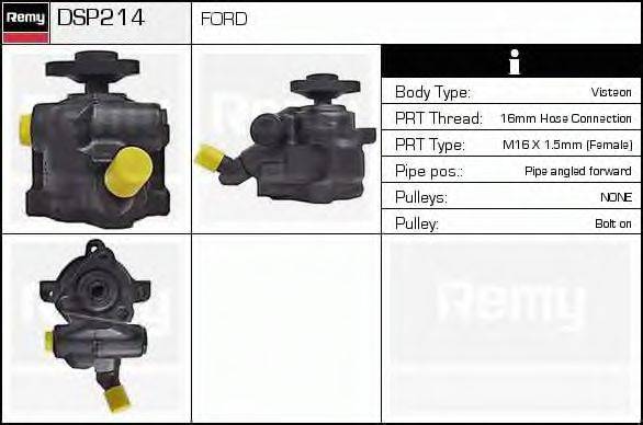 DELCO REMY DSP214 Гидравлический насос, рулевое управление