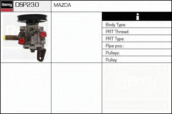 DELCO REMY DSP230 Гидравлический насос, рулевое управление