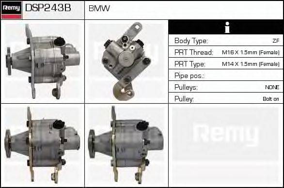 DELCO REMY DSP243B Гидравлический насос, рулевое управление