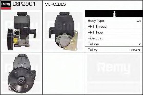 DELCO REMY DSP2901 Гидравлический насос, рулевое управление