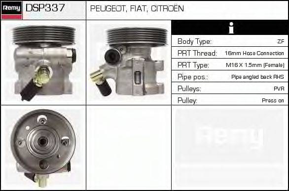 DELCO REMY DSP337 Гидравлический насос, рулевое управление