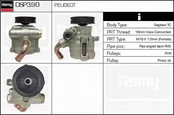 DELCO REMY DSP390 Гидравлический насос, рулевое управление