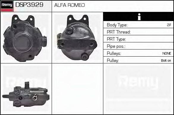 DELCO REMY DSP3929 Гидравлический насос, рулевое управление