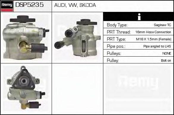 DELCO REMY DSP5235 Гидравлический насос, рулевое управление