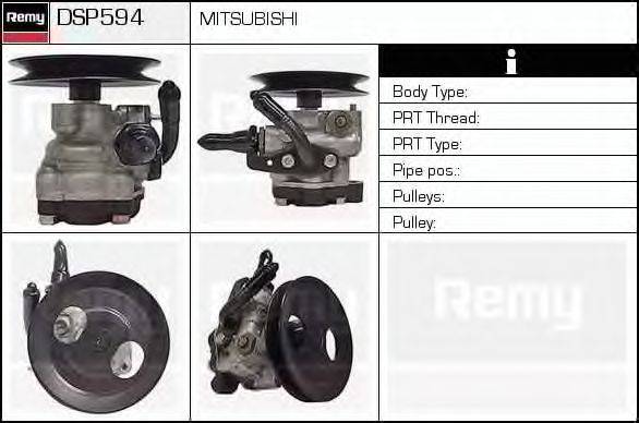 DELCO REMY DSP594 Гидравлический насос, рулевое управление