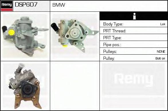 DELCO REMY DSP607 Гидравлический насос, рулевое управление