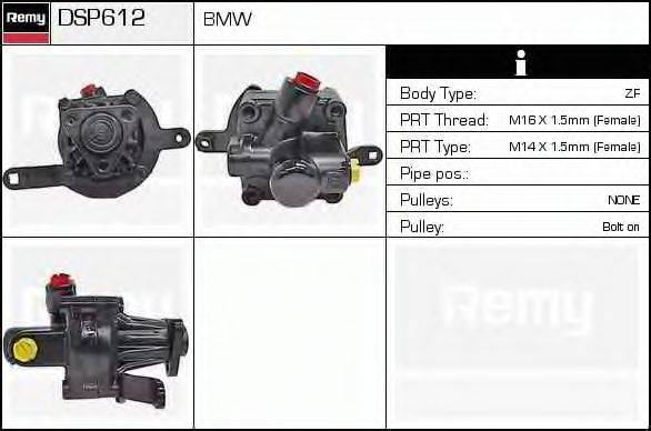 DELCO REMY DSP612 Гидравлический насос, рулевое управление