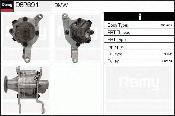 DELCO REMY DSP691 Гидравлический насос, рулевое управление