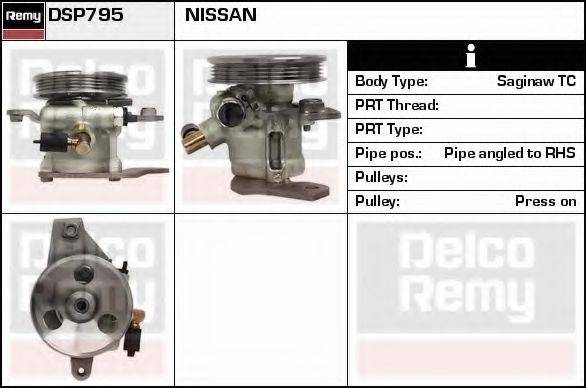 DELCO REMY DSP795 Гидравлический насос, рулевое управление