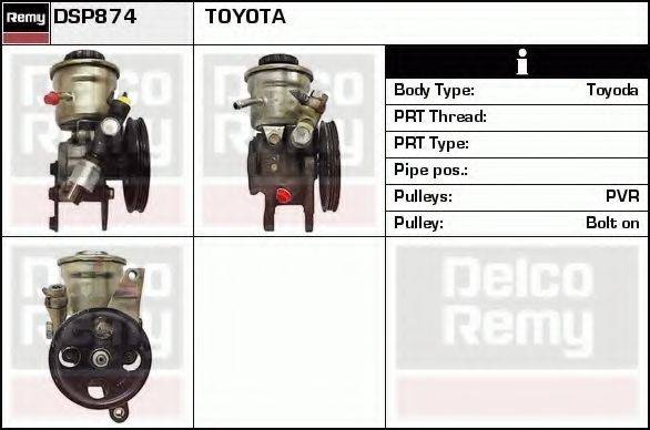 DELCO REMY DSP874 Гидравлический насос, рулевое управление