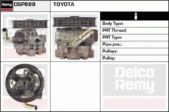 DELCO REMY DSP888 Гидравлический насос, рулевое управление