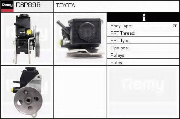 DELCO REMY DSP898 Гидравлический насос, рулевое управление